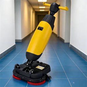 ST-X430 Compact Walk-Behind Floor Scrubber for Commercial Tile and Concrete Floors