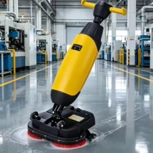 ST X430 Walk Behind Floor Scrubber 430mm Cleaning Width LiFePO4 Battery for Hotel Lobby Daily Floor Cleaning