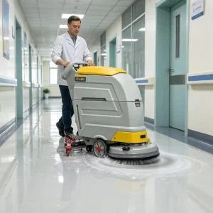 ST X500 Commercial Floor Scrubbing Machine for Supermarket Warehouse and Distribution Center