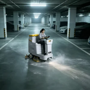 ST-X560 Ride-on Commercial Automatic Floor Scrubber