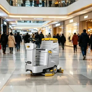 ST-X660 Ride on Floor Scrubber Dryer Automatic Floor Washing Machine Commercial Industrial Floor Cleaning Equipment