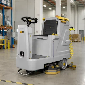ST-X700 Battery Powered Automatic Ride on Floor Scrubber Dryer for Warehouse Factory and Mall Cleaning