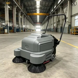 SW-BR 99/28 C El Heavy Duty Walk Behind Floor Sweeper 990mm Battery Sweeping Machine for Industrial Plants