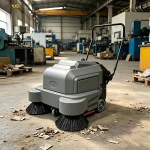 SW-BR 99/28 C El Industrial Walk-Behind Floor Sweeper 990mm Battery Sweeping Machine for Factory Workshops