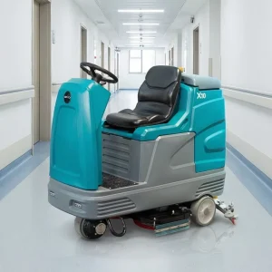 Safety First GIYO X10 Floor Cleaning Machine Scrubber with Anti Collision Structure