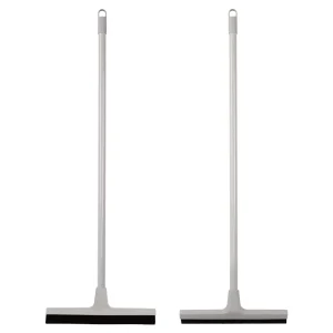 Scratch Free Floor Squeegee with Soft TPR Head Water Scraper Detachable Iron Pole for Efficient Household Floor Cleaning Bulk