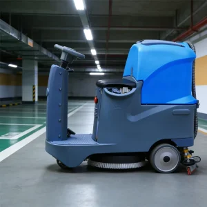 Scrubbing Machine Floor Scrubber Commercial Floor Scrubber Sweeper Wet Dry Vacuum Cleaner Ride on Floor Scrubber With Squeegee