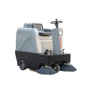 Seated Commercial Electric Floor Sweeper for Factory, Warehouse and Parking Lot Cleaning