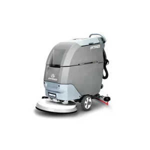Seated Electric Scrubber Floor Sweeper Machine, 530mm Working Width