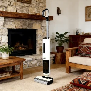 Self-Cleaning HEPA LED Cordless Brushless Battery Floor Washer, Wet/Dry Vacuum Cleaner