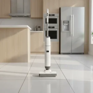 Self-Cleaning Mop Vacuum Cleaner HEPA Filter Brushless Motor 180° Lay-Flat Voice Reminder Cordless Wet-Dry Vacuum Cleaner