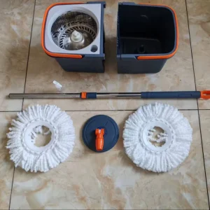 Self-Cleaning Mop with Separate Dirty Water and Sewage Bucket