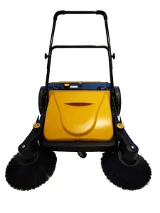 Self-Cleaning Walk-Behind Floor Sweeper for Commercial Use