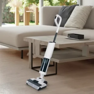 Self-Cleaning Wet and Dry Vacuum Cleaner with Brushless Motor for Household and Hotel Use