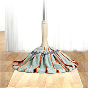 Self Wringing Floor Cleaning Mop Strong Dust Trapping For Bedroom Balcony Home Surface Washing