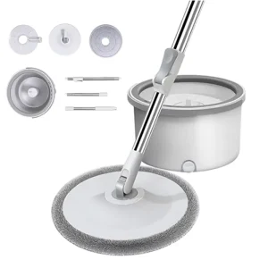 Sewage Separation Squeeze Floating Mop Microfiber Rotary Mop Set