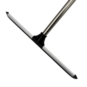 Silicone Floor Squeegee Broom Mop with Split Pole for Bathroom Shower and Window Glass