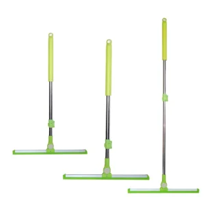 Silicone Floor Squeegee with Stainless Steel Handle