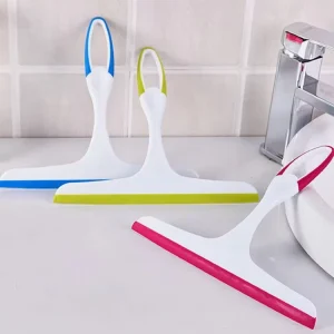 Silicone Glass Scraper for Windows Bathrooms Floors and Tiles
