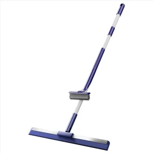 Silicone Plastic Window and Bathroom Squeegee Water-Wiping Mop for Household Floor Cleaning