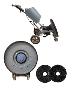 Single-Disc Electric Walk-Behind Floor Polishing Machine and Scrubber