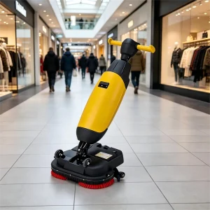 Small Floor Scrubber Dryer Machine for Retail Stores, Supermarkets and Offices