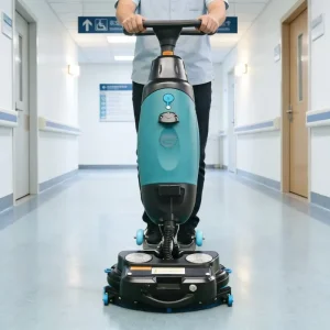 Small Floor Sweeper for Stores Offices and Commercial Spaces