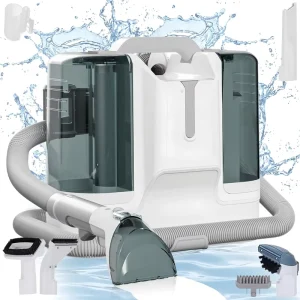 Small Portable Professional Washing Electric Carpet Vacuum Cleaner Cleaning Machine for Home Car Sofa Fabric Spot Wet and Dry