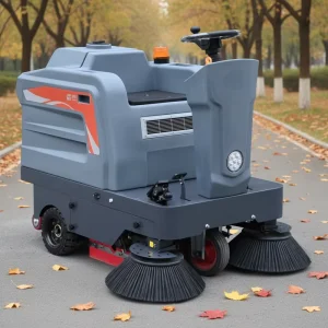 Small Ride on Cleaning Hospital Sweeper Machine Road Electric Battery Cleaner Industrial Street Sweeper