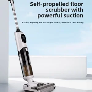 Smart Cordless Wet Dry Vacuum Cleaner 170W Brushless Motor Floor Washer 3 in 1 Handheld Sweeper Mopping Home Hard Floor Dual