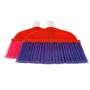 Soft Bristle Broom Head for Floor Cleaning with Rechargeable Broom for Industrial Warehouse