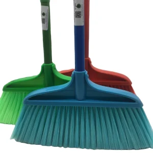 Soft-Bristle Floor Broom for Indoor Sweeping