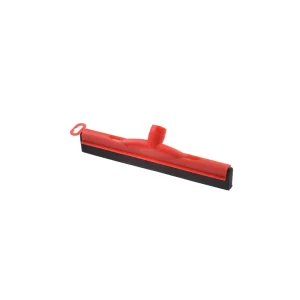 Soft Double Foam Rubber Floor Squeegee with Industrial-Grade Plastic Frame, 13 Inch