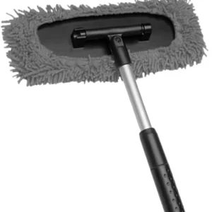 Soft-Handle Microfiber Car Wash Brush for Scratch-Free Detailing of SUV, Truck and RV