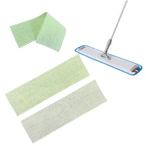 Soft Microfiber Mop Cloth No Scratch High Absorbent Floor Cleaning Mop Pad for Laminate Vinyl Tile Floor Customization