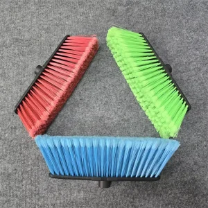 Soft Wet Broom Head Refill with Plastic Broom and Dustpan