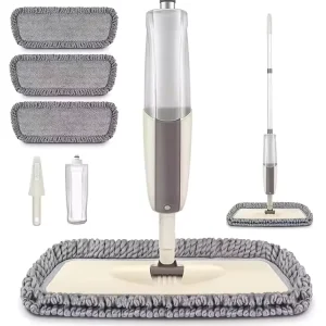 Source Factory Direct Sales Water Spray Flannel Mop Household and Commercial Cleaning Durable Mop