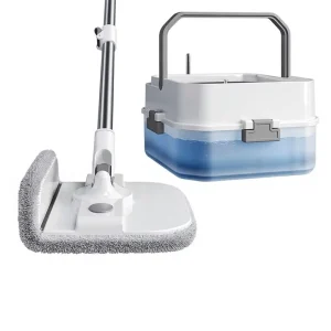 Source Factory OEM Clean-and-Dirty Separation Folding Rotating Detachable Mop Bucket, ODM Private Label