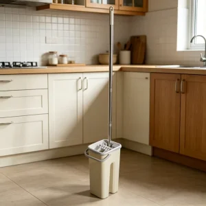 Special Price Hot Sell Clean Mop Squeeze 360 Microfiber Flat Mop with Round Bucket Set for Cleaning Floors