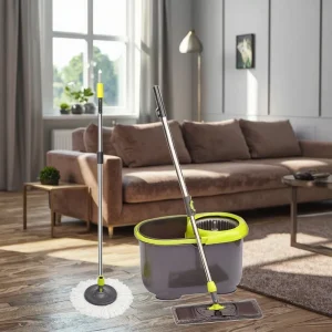 Spin Mop 360 Bucket Household Cleaning Supplies Mops and Brooms Microfiber Floor Flat Mop With Bucket