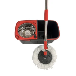Spin Mop with 360-Degree Rotating Head, Sewage-Separation Bucket, and Self-Cleaning Wringing