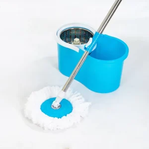 Spinning Mop and Bucket Set Replacement Floor Spin Cleaning Head Mop Hand Easy Microfiber Spinning Floor Mop Cleaning Tools