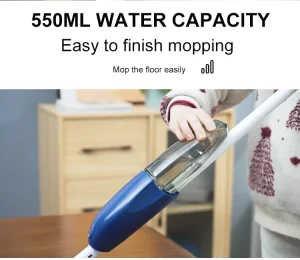 Spray Floor Mops 360 Degree Rotating Floor Cleaning Tool With Microfibre Fabric Fiber Mop Head and Water Spray Flat Mop