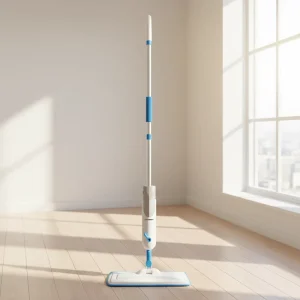 Spray Mop With Dual Bottle Separated Strong Aluminum Handle Heavy Duty for Indoor and Outdoor Floor Cleaning
