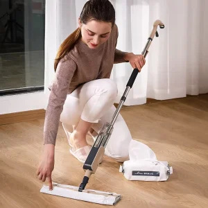 Spray Mops for Household Floor Cleaning, Wet and Dry Dual-Purpose Flat Mops