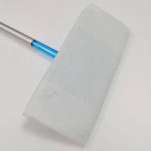 Square Foldable Floor Mop with Nonwoven Disposable Mop Pad