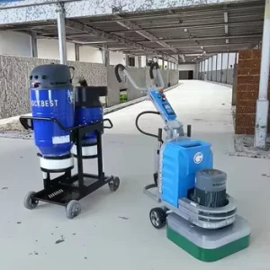 Square Plates 12 Discs Aluminum Alloy Gearbox 7.5KW Motor Semi-Automatic Concrete Floor Grinding Polishing Machine 580mm