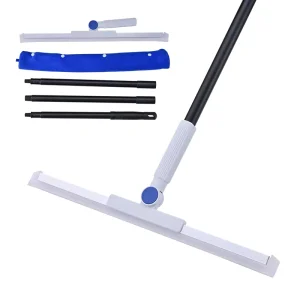 Squeegee Broom with Easy Push Design for Smooth Floor Cleaning