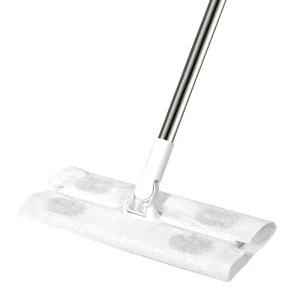 Static Dust Mop with Washable and Disposable Pads for Hardwood, Tile and Laminate