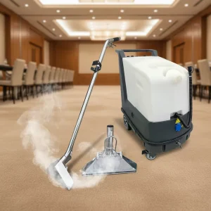Steam 260PSI Commercial Carpet Cleaning Machine Portable Mobile Cleaning Service Sofa Seat Mattress Curtain Cleaning Company 55L